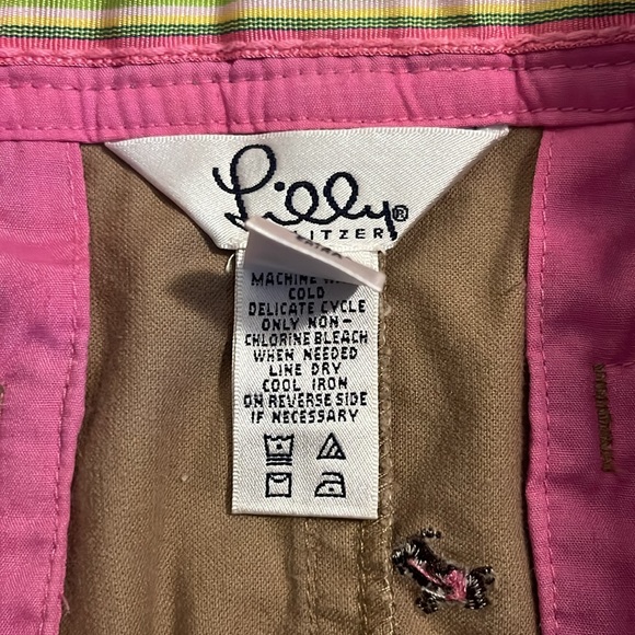 Lilly Pulitzer Brown Corduroy Scott Dog Skirt - 2 - Picture 4 of 5